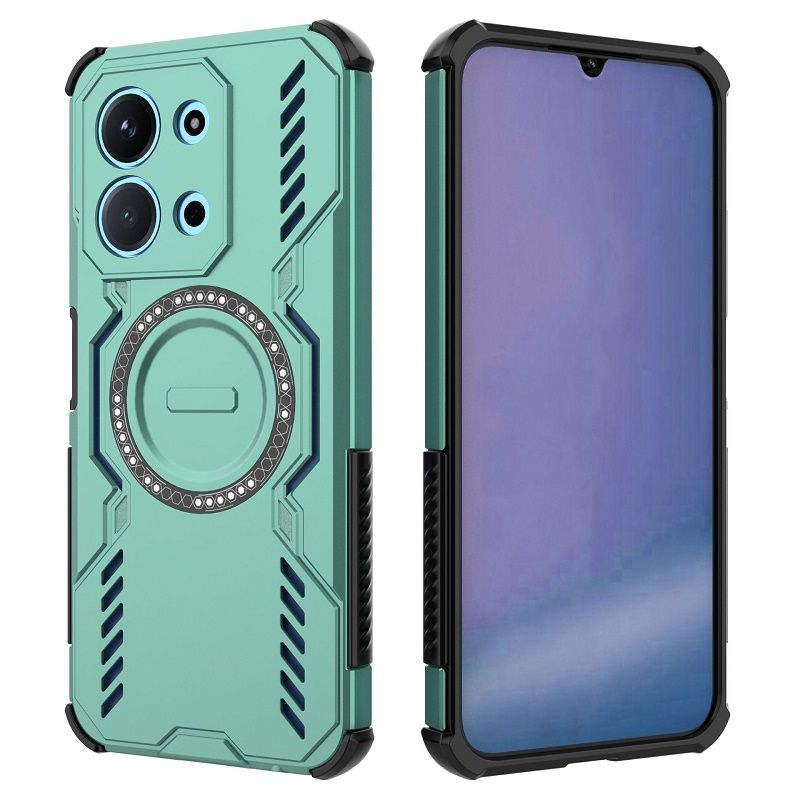 Heat Dissipation Magnetic Phone Case for Xiaomi Redmi 15C 15 14C 13R 13C 13 A5 Shockproof Plastic Hard Back Cover