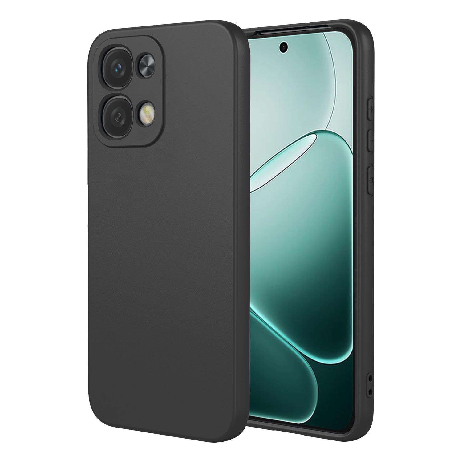 Phone Case for OPPO A6 Pro With Microfiber Lining Soft Micro Fiber TPU Soft Flex Silicone Case