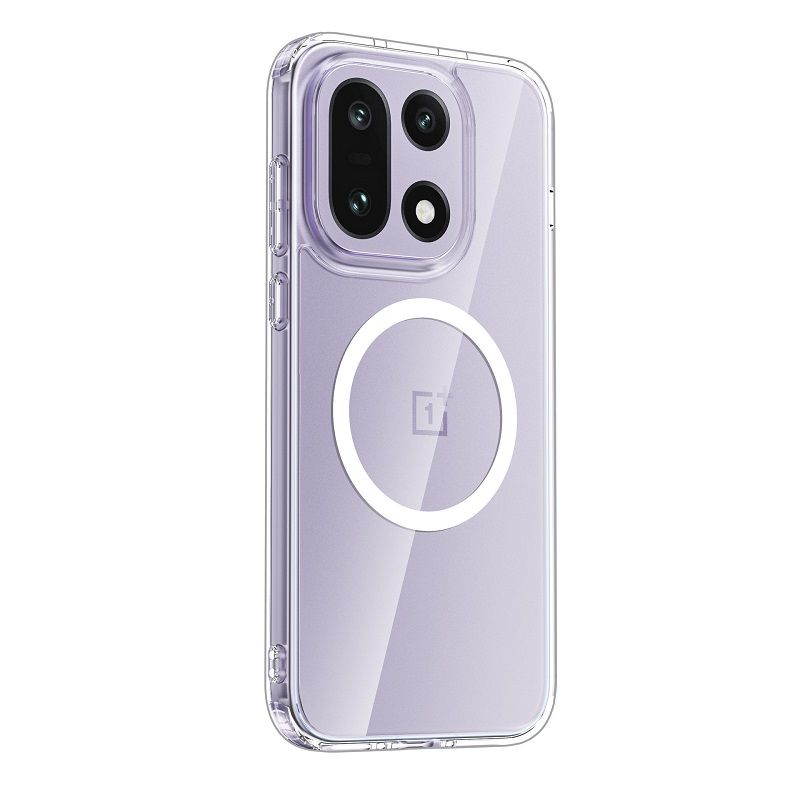 Cover Case for OnePlus 15 15T 13T Shockproof Matte Clear Soft TPU Hard PC Phone Case with Magnetic Back Cover Cases