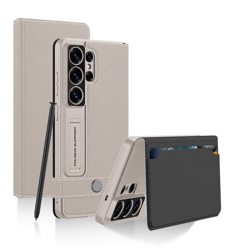 Leather PC Flip Wallet Multifunction Card Slot Wallet Phone Leather Case for Samsung Galaxy S26 Ultra Phone Cover