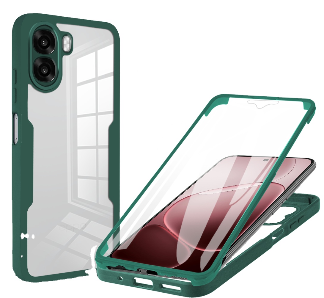 360 Full Body Screen Protector Transparent Case for OPPO A6x (Note: select the model) OPPO A6 Pro Shockproof Phone Cover