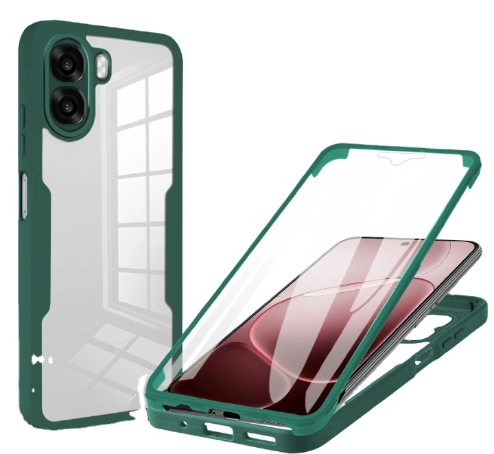 360 Full Body Screen Protector Transparent Case for OPPO A6x (Note: select the model) OPPO A6 Pro Shockproof Phone Cover