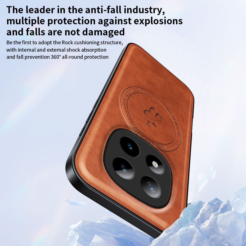 Magnetic Leather Phone Case for Xiaomi Redmi Note 15 Pro 15 14 Pro Plus 14 Pro 14 13 Pro+ Plus PU Leather Back Cover