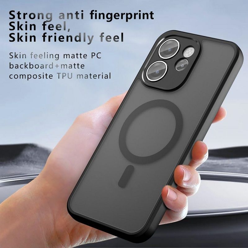 Case Cover for Oppo Reno 15 Pro 15F 15 Pro Max 14F 13F 12F 14 13 12 11 11F Built-in Magnetic Anti-Shock Cell Phone Case