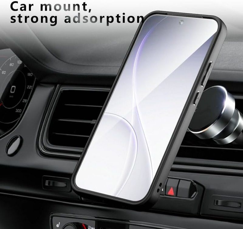 Case Cover for Oppo Reno 15 Pro 15F 15 Pro Max 14F 13F 12F 14 13 12 11 11F Built-in Magnetic Anti-Shock Cell Phone Case