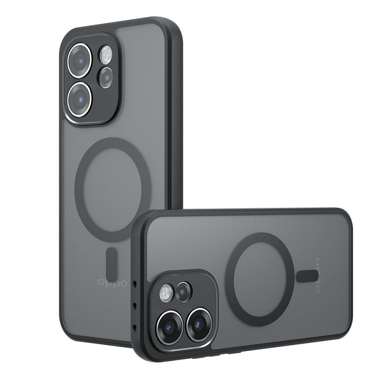 Case Cover for Oppo Reno 15 Pro 15F 15 Pro Max 14F 13F 12F 14 13 12 11 11F Built-in Magnetic Anti-Shock Cell Phone Case