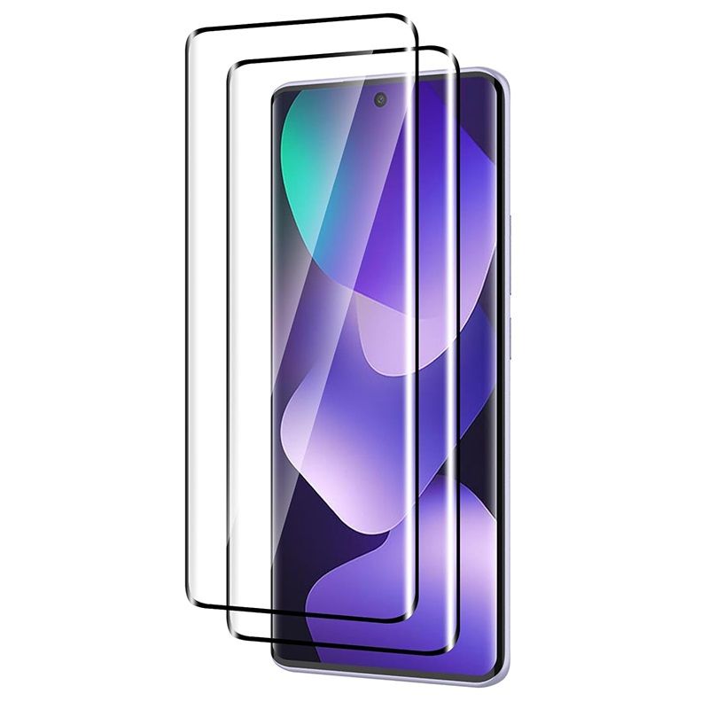 [2 Pack] 3D Screen Protector for Xiaomi Redmi Note 15 Pro 4G (6.77" inch) Note 15 4G (6.77" inch) 9H Tempered Glass Film,HD Clear Scratch Resistant,Bubble-Free