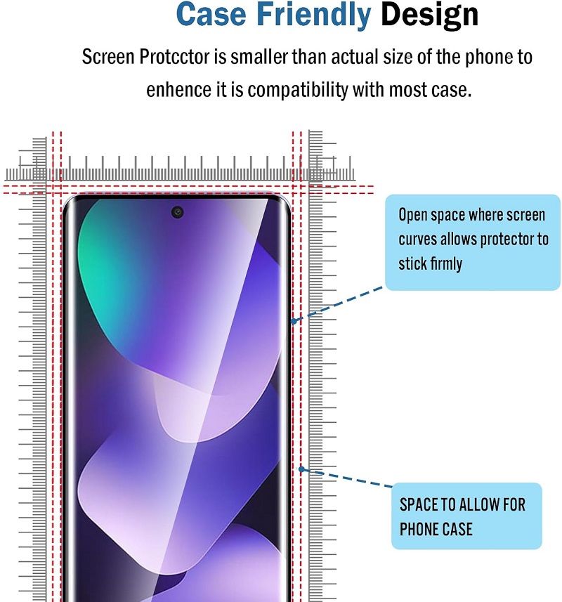 [2 Pack] 3D Screen Protector for Xiaomi Redmi Note 15 Pro 4G (6.77" inch) Note 15 4G (6.77" inch) 9H Tempered Glass Film,HD Clear Scratch Resistant,Bubble-Free