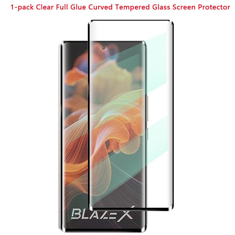 Infinix Note Edge Curved Coverage Screen Protector for Infinix Note Edge 9H Tempered Glass Film,HD Clear Scratch Resistant,Bubble-Free