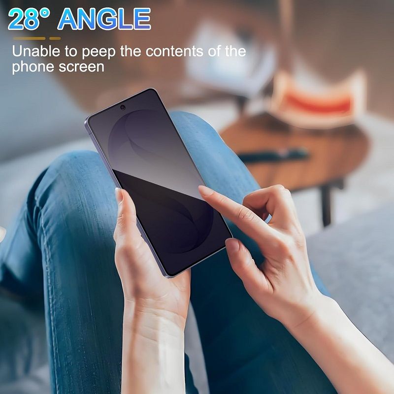 [2-Pack] Privacy Screen Protector for Samsung Galaxy S26 Ultra S25 FE S26 Plus S25 Ultra Anti-Spy Tempered Glass Film 9H Hardness, Upgrade Edge Protection, Easy Installation, Bubble Free