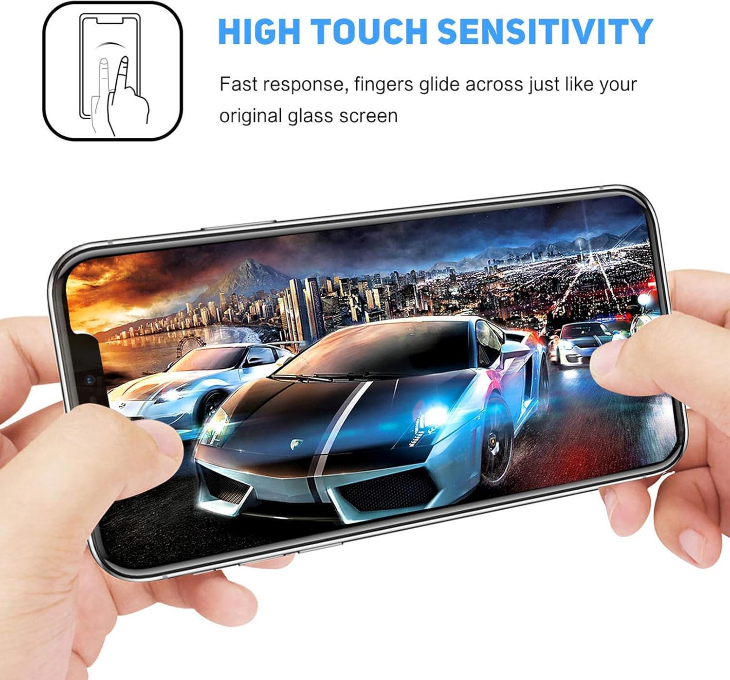 [2 Pack] 3D Screen Protector for Honor 400 Pro X9C 200 Pro 9H Tempered Glass Film,HD Clear Scratch Resistant,Bubble-Free