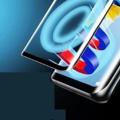 Curved Coverage Screen Protector for Tecno Camon 50 Pro / Camon 50 9H Tempered Glass Film,HD Clear Scratch Resistant,Bubble-Free Protective Film