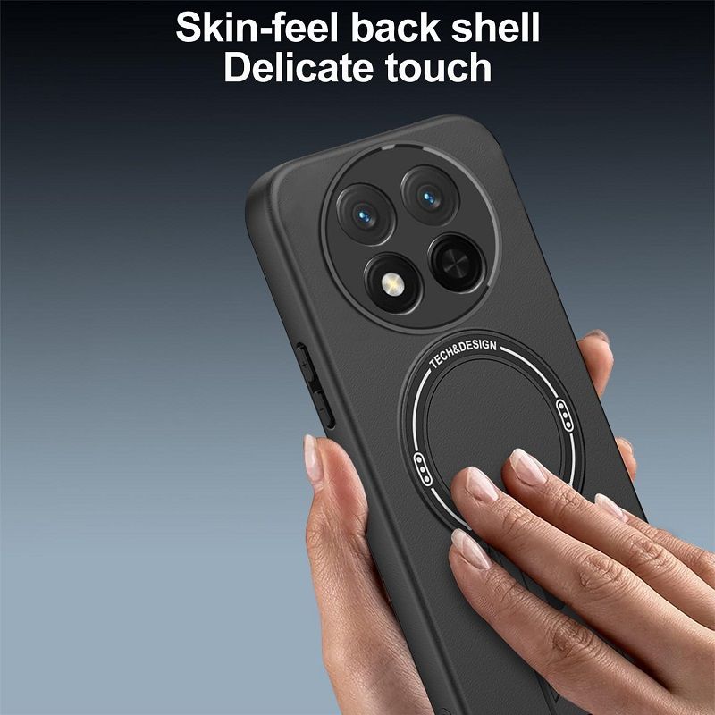 Phone Case for Vivo V60 V60 Lite V50 Lite V50 V50e V30 Pro Luxury Anti-Drop Stand Case TPU Phone Grip Wireless Charging Skin-Friendly Mobile Phone Cover