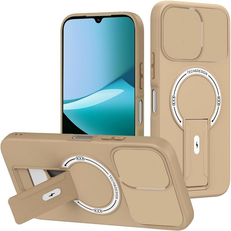 Phone Case for Vivo V60 V60 Lite V50 Lite V50 V50e V30 Pro Luxury Anti-Drop Stand Case TPU Phone Grip Wireless Charging Skin-Friendly Mobile Phone Cover