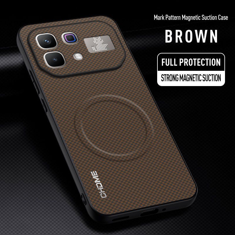 Luxury Business Phone Case for Infinix Note 60 Pro 5G/ 60 5G Magnetic Leather All-inclusive Back Cover