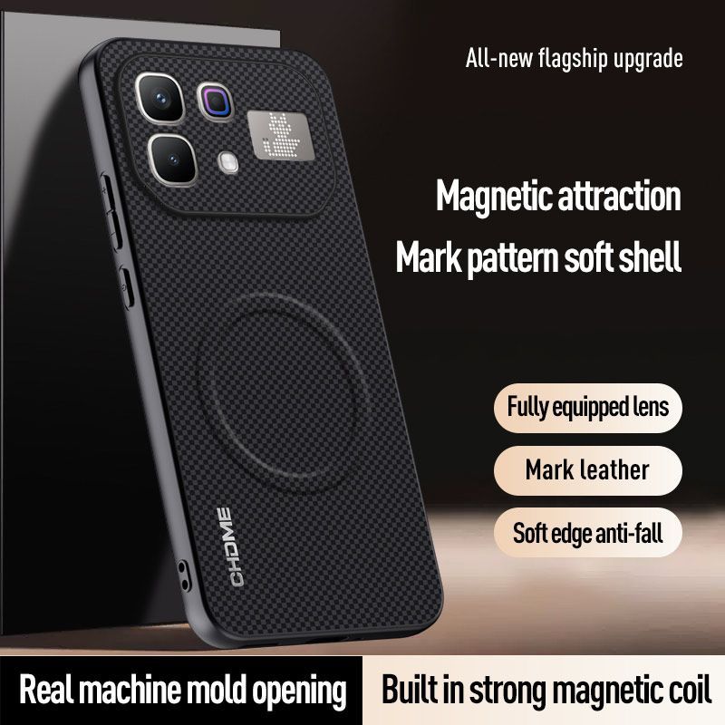 Luxury Business Phone Case for Infinix Note 60 Pro 5G/ 60 5G Magnetic Leather All-inclusive Back Cover