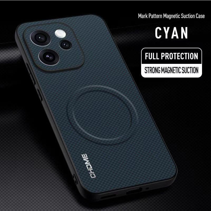 Luxury Business Phone Case for OPPO Reno 15 Pro 15F 15 Pro Max 14F 14 13F 12 12F 11 10 Pro Magnetic Leather All-inclusive Back Cover