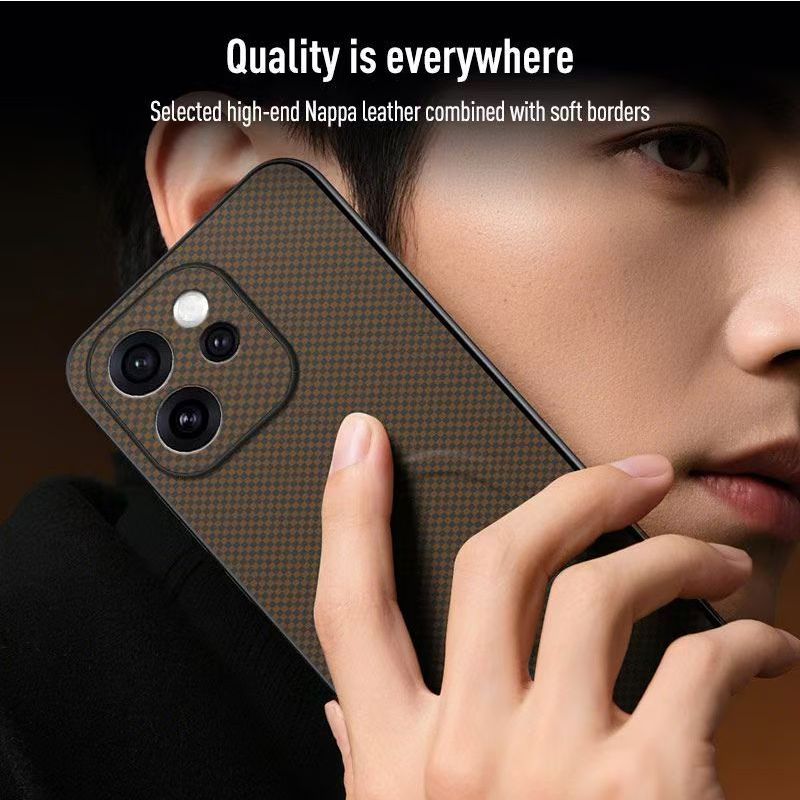 Luxury Business Phone Case for OPPO Reno 15 Pro 15F 15 Pro Max 14F 14 13F 12 12F 11 10 Pro Magnetic Leather All-inclusive Back Cover
