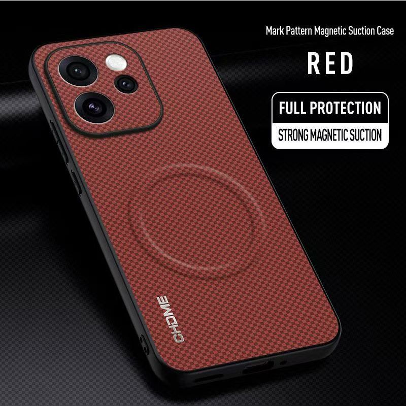 Luxury Business Phone Case for OPPO Reno 15 Pro 15F 15 Pro Max 14F 14 13F 12 12F 11 10 Pro Magnetic Leather All-inclusive Back Cover