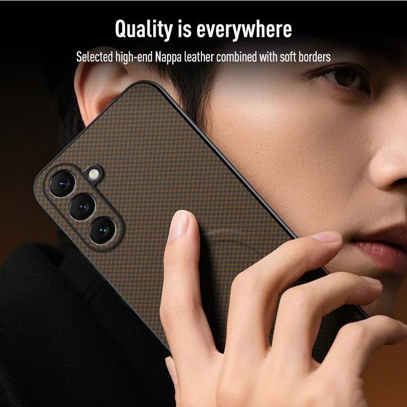Luxury Business Phone Case for Samsung Galaxy A57 A37 A17 A07 A56 A36 A16 A06 A55 A35 A25 A15 A05s A05 A54 A34 A24 A14 M56 M36 Magnetic Leather All-inclusive Back Cover