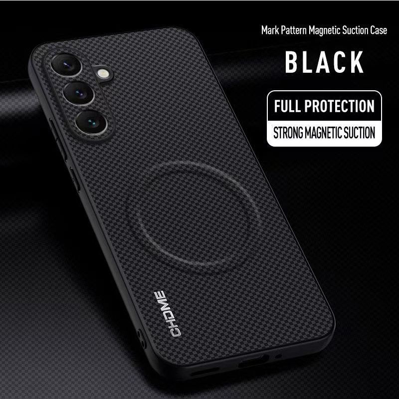 Luxury Business Phone Case for Samsung Galaxy A57 A37 A17 A07 A56 A36 A16 A06 A55 A35 A25 A15 A05s A05 A54 A34 A24 A14 M56 M36 Magnetic Leather All-inclusive Back Cover