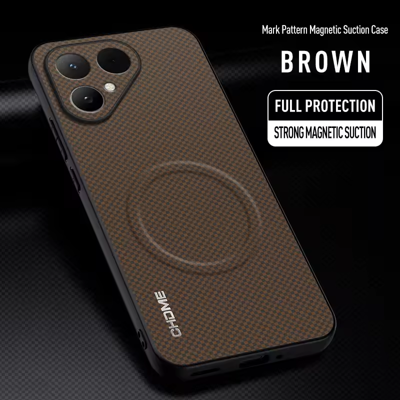 Luxury Business Phone Case for Tecno Pova Curve 2 5G Magnetic Leather All-inclusive Back Cover