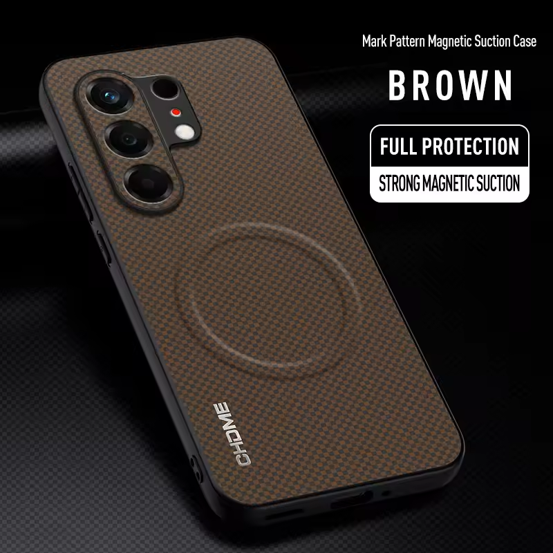 Luxury Business Phone Case for Tecno Camon 50 Pro Magnetic Leather All-inclusive Back Cover