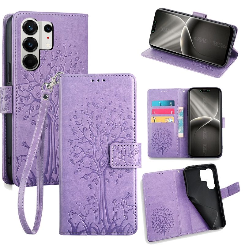 Wallet Leather Cover for Tecno Camon 50 Pro 4G/CN5c Case Card Slots Magnetic Closure Shockproof Cover with Hand