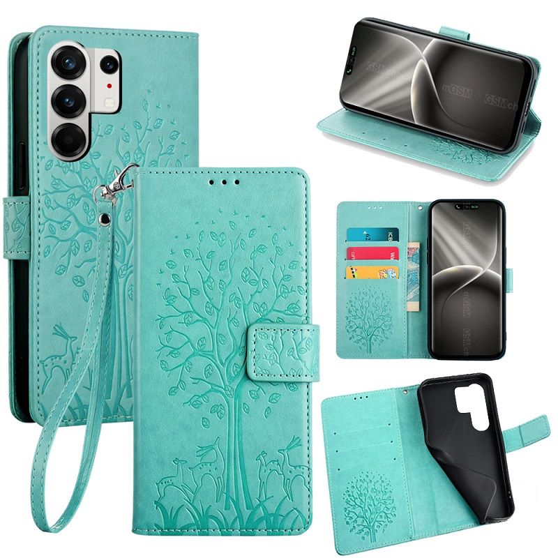 Wallet Leather Cover for Tecno Camon 50 Pro 4G/CN5c Case Card Slots Magnetic Closure Shockproof Cover with Hand