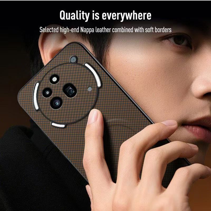 Luxury Business Phone Case for Nothing Phone 3A 3A Pro 2A 2A Plus Magnetic Leather All-inclusive Back Cover