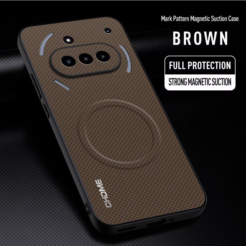 Luxury Business Phone Case for Nothing Phone 3A 3A Pro 2A 2A Plus Magnetic Leather All-inclusive Back Cover