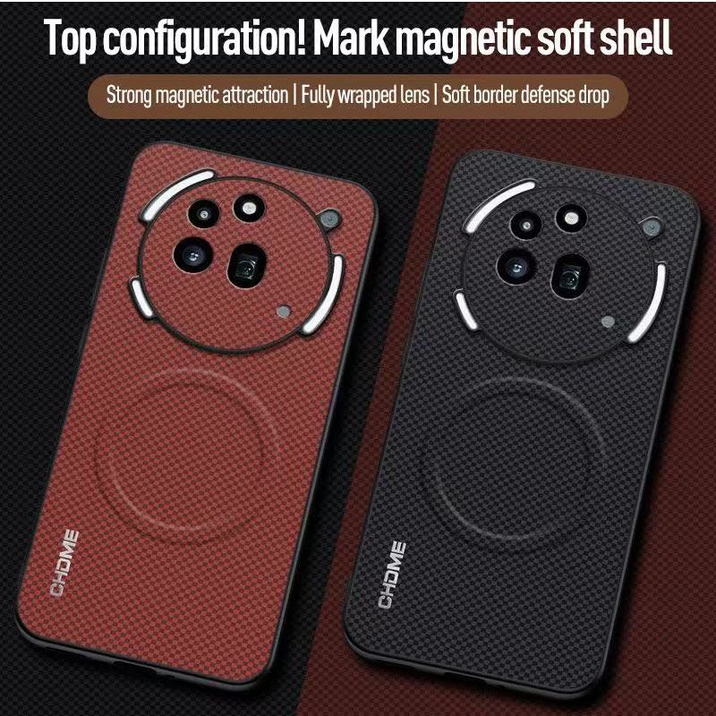 Luxury Business Phone Case for Nothing Phone 3A 3A Pro 2A 2A Plus Magnetic Leather All-inclusive Back Cover