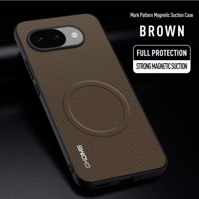 Luxury Business Phone Case for Google Pixel 10A 10 Pro XL 9A 9 Pro XL 8A 7A 6A 8 7 6 Pro Magnetic Leather All-inclusive Back Cover