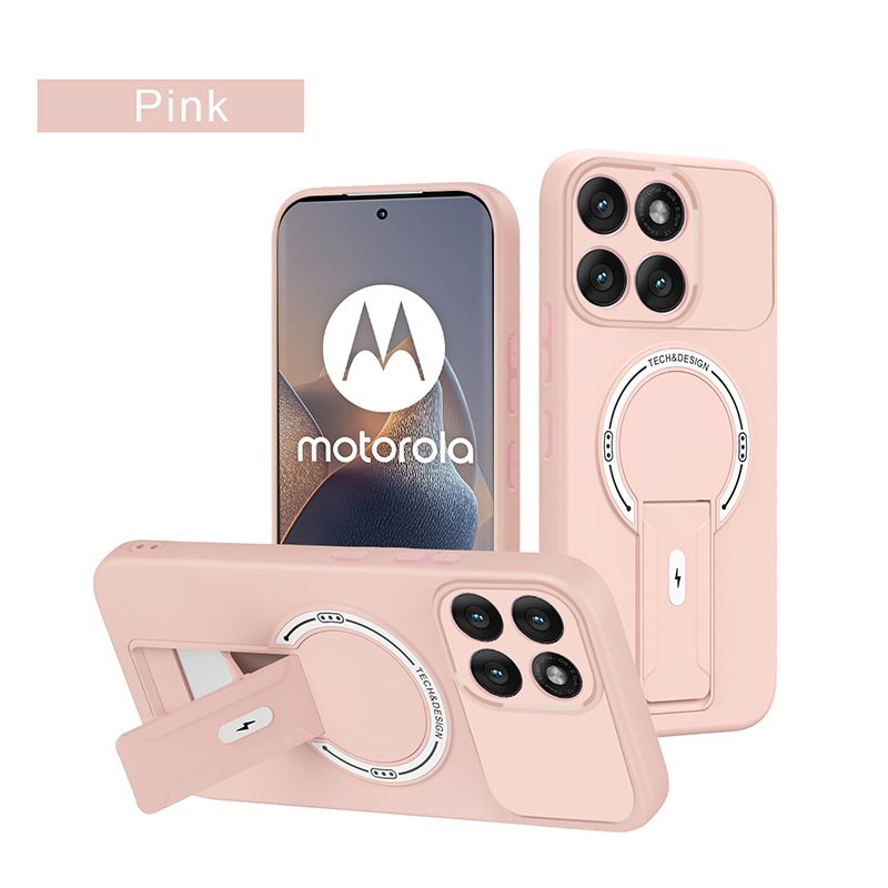 Phone Cover for Motorola Moto G86 G56 G54 G34 G24 G84 G04 G04S G87 G75 G45 G55 G35 Magnetic Invisible Kickstand Shockproof Protection Case