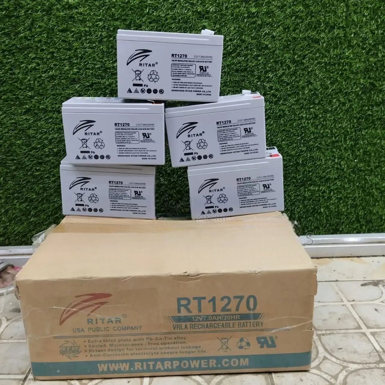 Ritar 7Ah UPS Battery – Durable 12V Backup Power for UPS, CCTV & Alarm Systems. Designed to provide reliable and durable backup power for UPS units, CCTV cameras, alarm systems, and other low-power DC