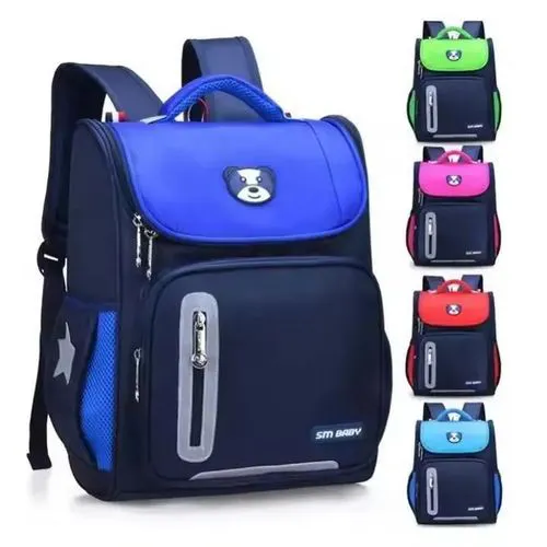 Large SM Baby School Bag – Zipper Backpack for Kids | Grade 2–6 | Durable & Spacious. A durable, lightweight, and spacious backpack designed for children in grades 2 to 6.
