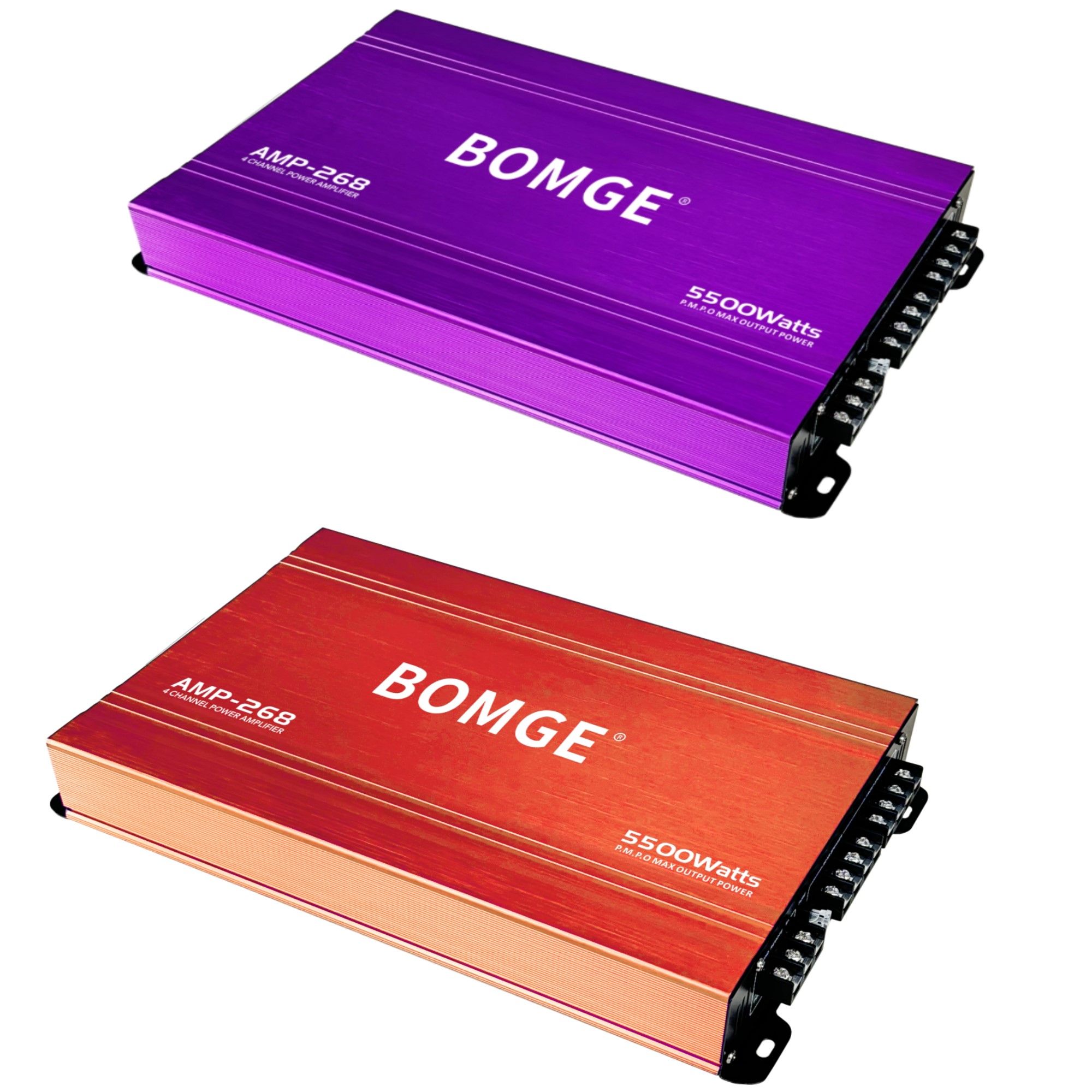 4 Channel Audio Sound Amplificador] BOMGE Professional 4 Channel Audio Sound Amplificador Dub 4 Channel Car Amplifier