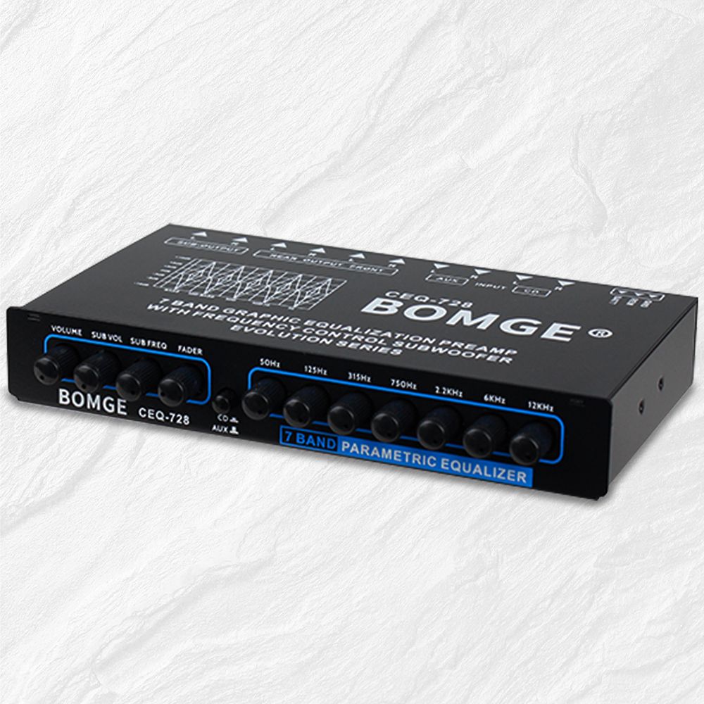 Car Mounted Easy To Operate 7-channel Audio Amplifier