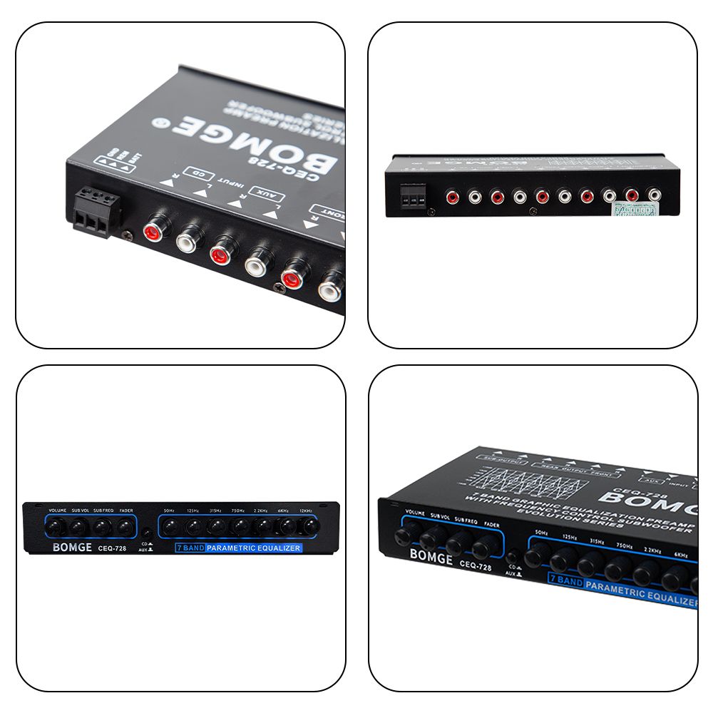 Car Mounted Easy To Operate 7-channel Audio Amplifier