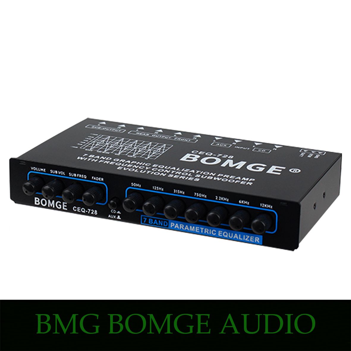 Car Mounted Easy To Operate 7-channel Audio Amplifier