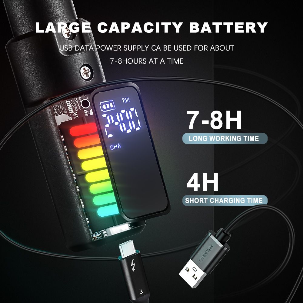Wireless Microphone Transmitter Receiver 2.4Ghz,MicWireless System, Rechargeable Wireless Mic Adapter with 48V for Audio Mixer,