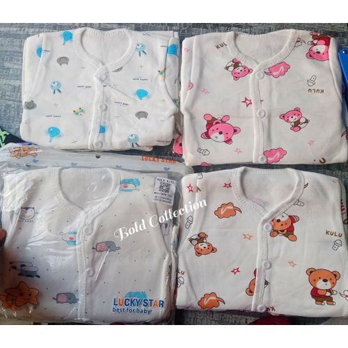 CLEARANCE OFFER Lucky Star 5PCs Blue Warm Newborn Baby Boy Set Of Sweater/2trauser/cap/bib