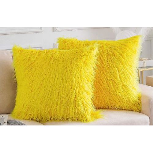 CLEARANCE OFFER Fashion Fluffy Throw Pillow Cases a pair