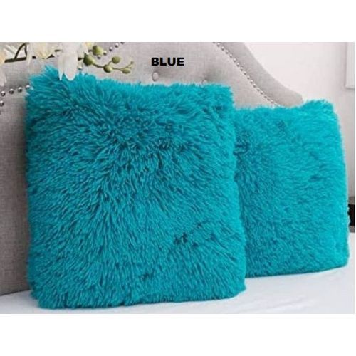 CLEARANCE OFFER Fashion Fluffy Throw Pillow Cases a pair