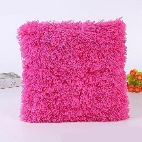 CLEARANCE OFFER Fashion Fluffy Throw Pillow Cases a pair