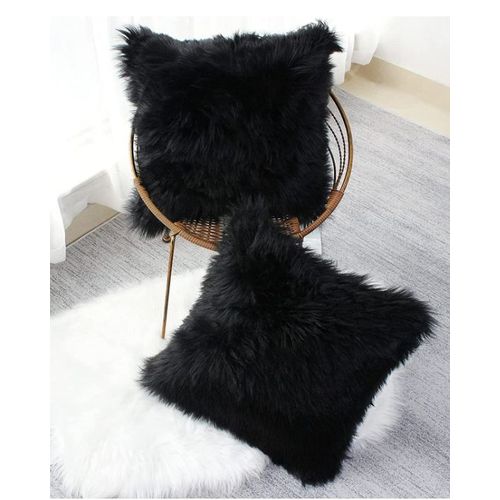 CLEARANCE OFFER Fashion Fluffy Throw Pillow Cases a pair