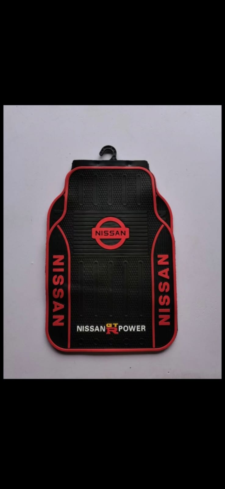 Car mats branded NISSAN 5pcsHeavy duty car floor mats Anti slip Easy to clean Best quality