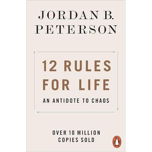 12 Rules for Life Book by Jordan Peterson . It reveals that humans need routine and tradition to live their lives. The book advices that we need to stay on the straight and narrow path.