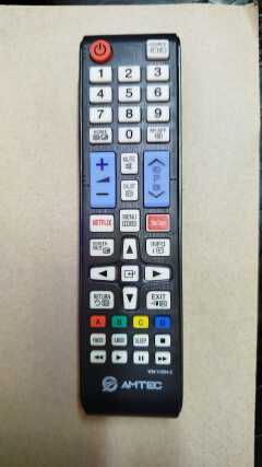 Amtec smart TV remote control+free pair batteries It is a universal replacement remote that is compatible with a wide range of Amtec LED and Android smart TVs. 


The remote includes dedicated buttons
