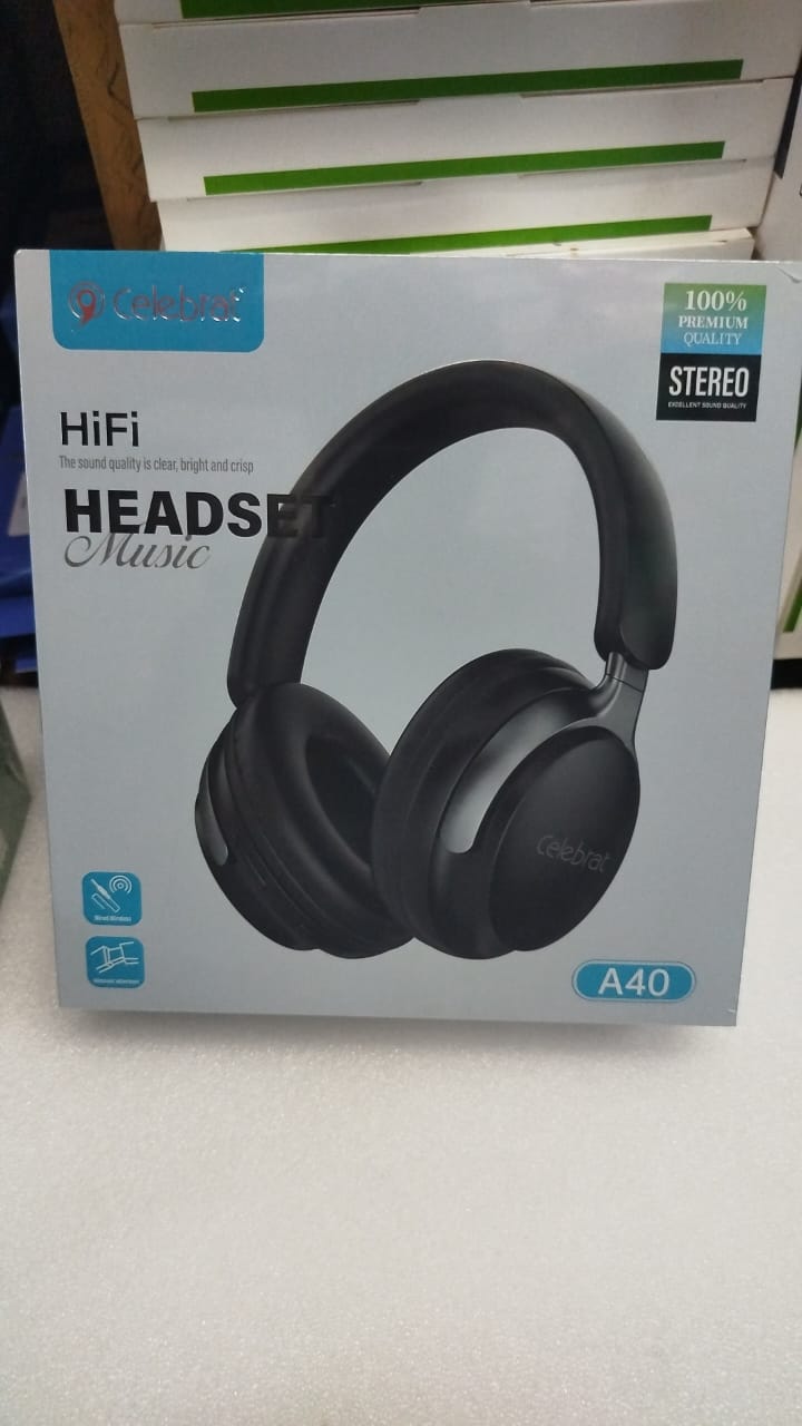 Price Drop! Celebrat A40 Wireless Headphones — Comfort & Premium Audio